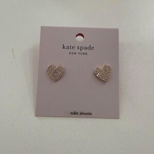 🌈Kate Spade Heart Stud Earrings